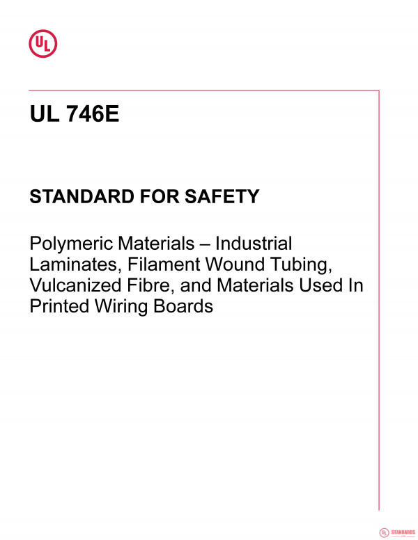 UL 746E PDF